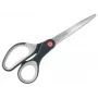 Leitz Cosy Titanium biroja šķēres 205 mm, Pieaugušajiem, Taisns griezums, Atsevišķas, Pelēkas, Nerūsējošais tērauds, Biroja šķēres
