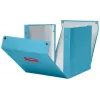 Leitz Click & Store Cosy Cube Large Storage Box, uzglabāšanas kaste, zila, taisnstūrveida, kartons, vienkrāsaina, iekštelpām