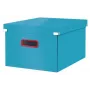 Leitz Click & Store Cosy vidēja uzglabāšanas kaste, Uzglabāšanas kaste, Zila, Taisnstūraina, Kartons, Vienkrāsains, Iekštelpu