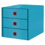 Leitz Click & Store Cosy atvilktņu skapis (3 atvilktnes), zils, kartons, 286 mm, 358 mm, 282 mm