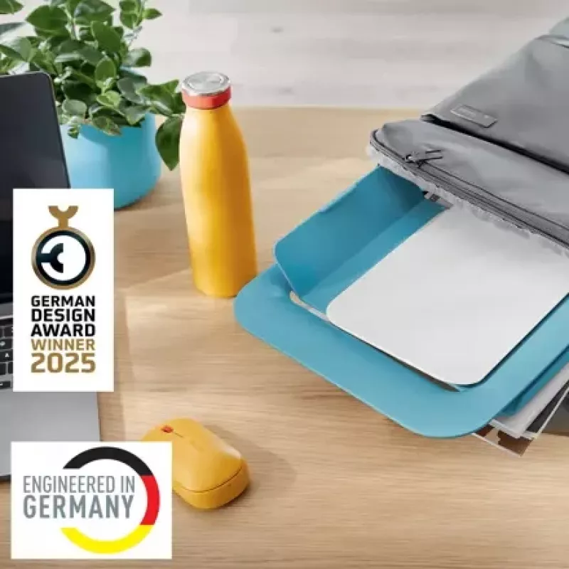 Leitz Ergo Cosy regulējams klēpjdatora statīvs, 80% pārstrādātas plastmasas