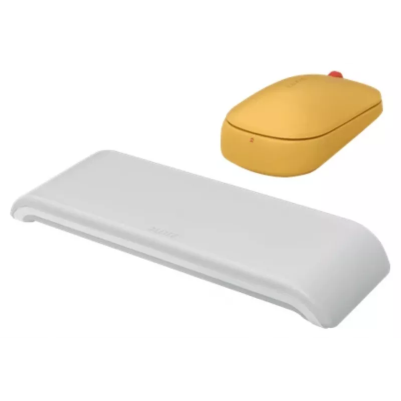 Leitz Cosy bezvadu pele, piemērota abām rokām, RF bezvadu + Bluetooth, 4000 DPI, oranža