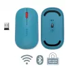 Leitz Cosy bezvadu pele, piemērota abām rokām, RF bezvadu + Bluetooth, 4000 DPI, zila