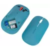 Leitz Cosy bezvadu pele, piemērota abām rokām, RF bezvadu + Bluetooth, 4000 DPI, zila
