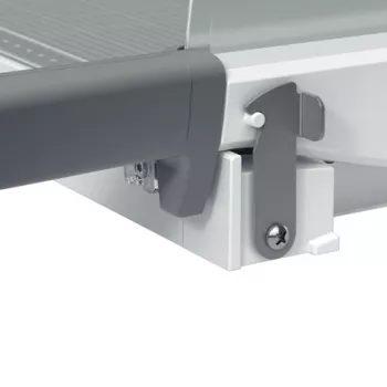 Leitz Precision Home papīra grieznis A4, 8 loksnes, A4, 80 g/m², pelēks, gumija, 298 mm