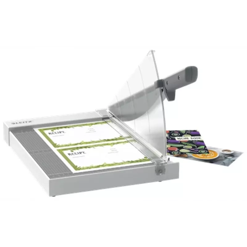 Leitz Precision Home papīra grieznis A4, 8 loksnes, A4, 80 g/m², pelēks, gumija, 298 mm