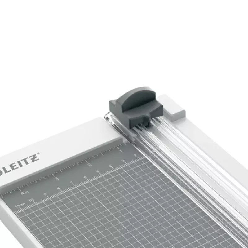 Leitz Precision Home papīra griezējs A4, 8 loksnes, A4, 80 g/m², pelēks, gumija, 153 mm