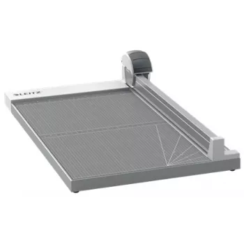 Leitz Precision Office papīra trimmeris A3, 15 loksnes, automātiskais spiedējs, nerūsējošais tērauds, A3, 80 g/m², plastmasa, tērauds