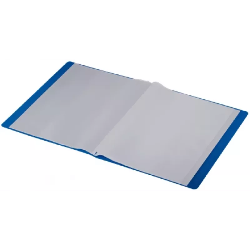 Leitz Recycle prezentācijas grāmata, zila, polipropilēns (PP), 40 kabatas, 80 lapas, ainava/portrets, A4