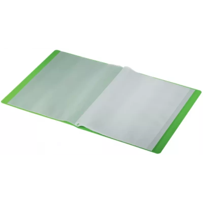 Leitz Recycle prezentācijas grāmata, zaļa, polipropilēns (PP), 40 kabatas, 80 lapas, ainava/portrets, A4