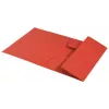 Leitz Recycle kartona mape ar 3 atlokiem, parastā dokumentu mape, A4, kartons, sarkana, 250 lapas, 80 g/m²