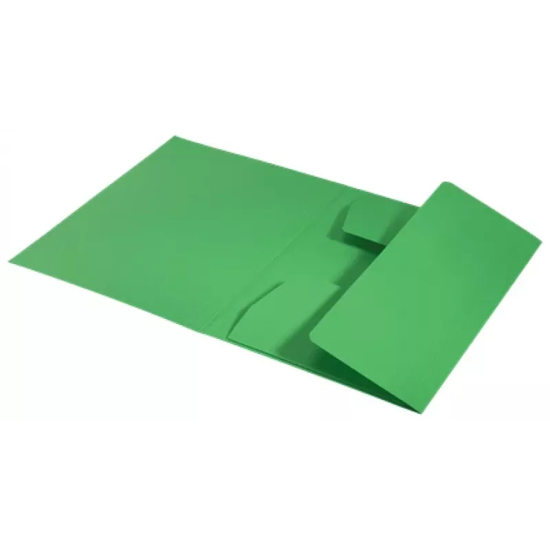 Leitz Recycle kartona mape ar 3 atlokiem, parasta dokumentu mape, A4, kartons, zaļa, ainava/portrets, 250 loksnes