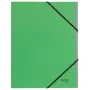 Leitz Recycle kartona dalītāju grāmata, parakstu mape, A4, kartons, zaļa, 430 g/m², elastīga lente