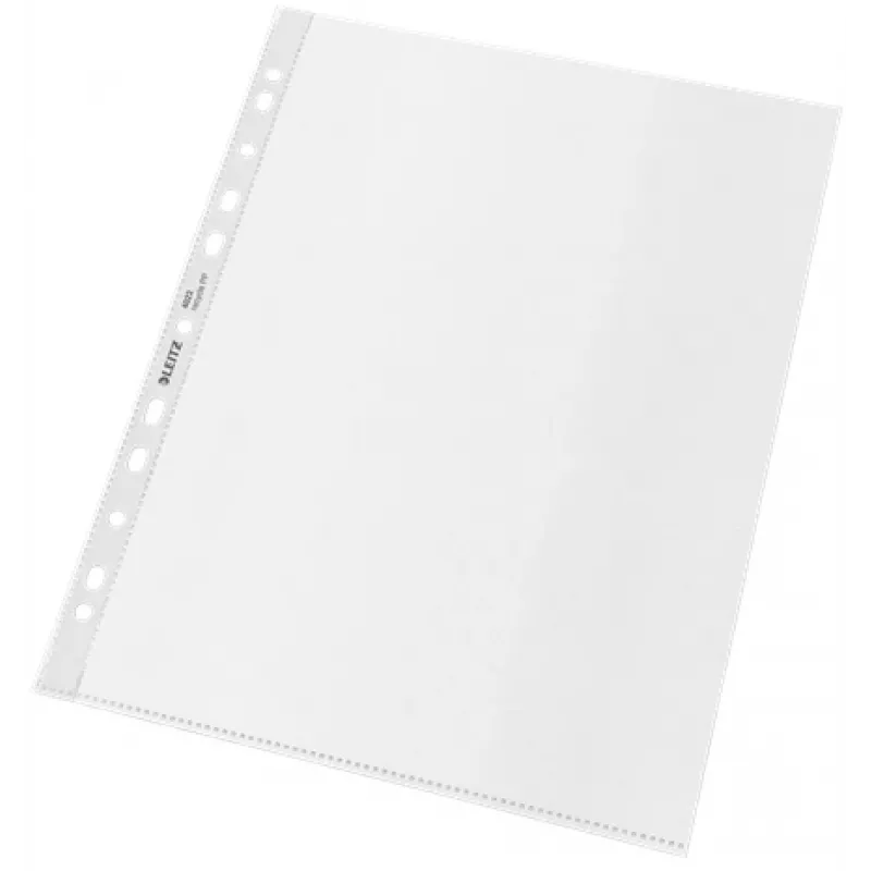 Leitz Recycle A4 kabatas dozators, 40 gab., 210 x 297 mm (A4), Caurspīdīgs, Polipropilēns (PP), Portrets, Augšā, 0.07 mm