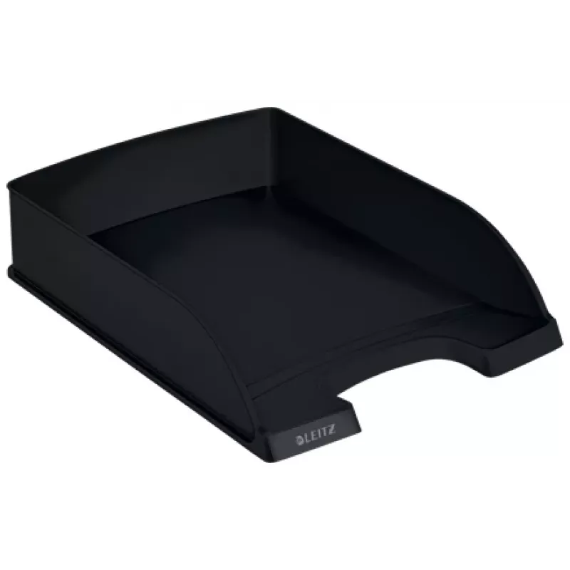 Leitz Recycle vēstuļu paplāte, plastmasa, melna, A4+, A4, A4+, 1 atvilktne(s), 255 x 70 x 357 mm