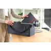 Leitz Fabric Hot Desking Work Bag, audums, vienkrāsains, audums, rāvējslēdzējs, unisex, 465 mm