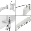 Leitz Ergo Space Saving Single Monitor Arm, Clamp/Grommet, 9 kg, 43.2 cm (17 inch), 81.3 cm (32 inch), 100 x 100 mm, pelēka