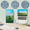 Leitz Ergo Space Saving Dual Monitor & Laptop Arm, Clamp/Grommet, 9 kg, 33 cm (13 collas), 81,3 cm (32 collas), 100 x 100 mm, Pelēks