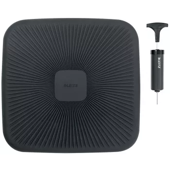 Leitz Ergo Active Wobble Cushion, līdzsvara spilvens, pelēks, 360 mm, 360 mm, 55 mm, 1,24 kg