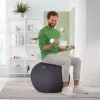 Leitz Ergo aktīvā sēdbumba ar aiztures funkciju 65 cm, pelēka, pilna izmēra, 150 kg, TÜV, 65 cm, 2,87 kg