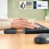 Leitz Ergo regulējams tastatūras plaukstu balsts, tumši pelēks, 71 mm, 437 mm, 22 mm, 1 gab.