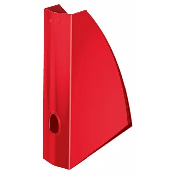 Leitz žurnālu turētājs WOW, sarkans, plastmasa, A4, 75 mm, 258 mm, 312 mm