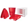 Leitz žurnālu turētājs WOW, sarkans, plastmasa, A4, 75 mm, 258 mm, 312 mm