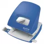 Leitz NeXXt Recycle caurumotājs, 30 loksnēm, zils, plastmasa, 8 cm, 5,5 mm, A6