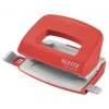 Leitz NeXXt Recycle Mini perforators, 10 lapas, sarkans, plastmasa, 8 cm, 5,5 mm, A4, A5, A6, Folio, US-Quart, 8 x 8 x 8 cm