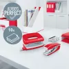 Leitz skavotāja un caurumsitēja mini komplekts WOW, 10 lapas, sarkans, P2, metāls, 80 g/m², 3,5 cm