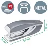 Leitz skavotāja un caurumsitēja mini komplekts WOW, 10 lapas, sarkans, P2, metāls, 80 g/m², 3,5 cm