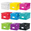Leitz Click & Store WOW mazā glabāšanas kaste, Glabāšanas kaste, Sarkana, Taisnstūrveida, Kartona, Vienkrāsaina, Iekštelpām