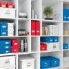 Leitz Click & Store WOW mazā glabāšanas kaste, Glabāšanas kaste, Sarkana, Taisnstūrveida, Kartona, Vienkrāsaina, Iekštelpām