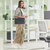 Leitz Fabric Compact Hot Desking Work Bag, audums, vienkrāsains, unisex, 355 mm, 200 mm, 210 mm