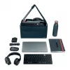 Leitz Fabric Compact Hot Desking Work Bag, audums, vienkrāsains, unisex, 355 mm, 200 mm, 210 mm