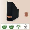 Leitz Puro žurnālu glabātuve, 100% otrreiz pārstrādāts kartons, 2 gab., melna, Kartons, 100 mm, 260 mm, 310 mm, 310 g