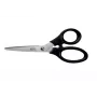 Leitz nerūsējošā tērauda šķēres 185 mm, Pieaugušajiem, Taisns griezums, Vienvietīgas, Melns, Nerūsējošais tērauds, Nerūsējošais tērauds, Biroja šķēres