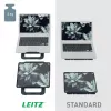 Leitz Ergo Aluminium Ultra-Plakans Regulējams Klēpjdatora Statīvs, Klēpjdatora un planšetdatora rokturis, Tumši pelēks, Alumīnijs, 25.4 cm (10 collas), 43.2 cm (17 collas), 25.4 cm (10 collas)