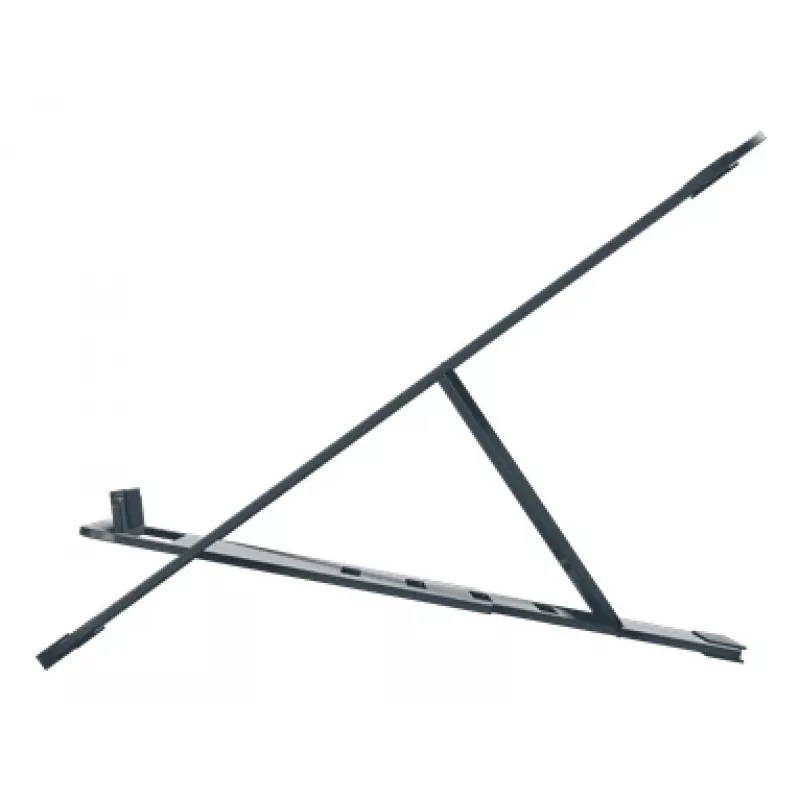 Leitz Ergo Aluminium Ultra-Plakans Regulējams Klēpjdatora Statīvs, Klēpjdatora un planšetdatora rokturis, Tumši pelēks, Alumīnijs, 25.4 cm (10 collas), 43.2 cm (17 collas), 25.4 cm (10 collas)