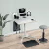 Leitz Ergo nelielais stiprināmais dēliša galda organizators, 42x25 cm, MDF, pārstrādāta plastmasa, gumija, Balts, Skavas stiprinājums, Vēstules, Papīrs, Attēli, 450 x 61 x 330 mm, 450 mm