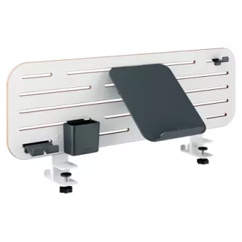 Leitz Ergo perforētās plāksnes galda organizators ar klēpjdatora turētāju, 80x25 cm