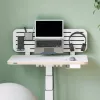 Leitz Ergo perforētās plāksnes galda organizators ar klēpjdatora turētāju, 80x25 cm