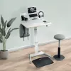 Leitz Ergo perforētās plāksnes galda organizators ar klēpjdatora turētāju, 80x25 cm