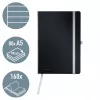 Leitz Style piezīmju grāmatiņa A5 līnijās ar mīkstajiem vākiem, Vienkrāsains, Melna, A5, 80 lapas, 100 g/m², Līniju papīrs