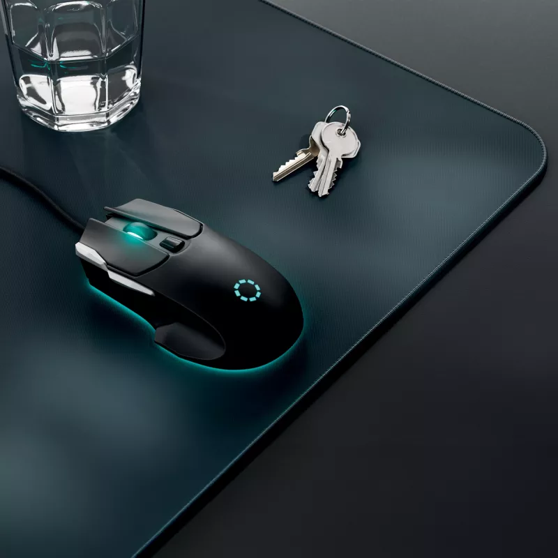 Leitz Extra Large Gaming Mat, Dark pelēka, Polipropilēns (PP), 400 mm, 1000 mm, 3 mm, 800 g