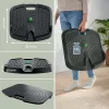 Leitz Ergo Active ergonomisks pretnoguruma paklājiņš stāvēšanai, Taisnstūrveida, Melns, Poliuretāns, Burbulis, Ķīna, 605 x 681 mm
