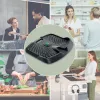 Leitz Ergo Active ergonomisks pretnoguruma paklājiņš stāvēšanai, Taisnstūrveida, Melns, Poliuretāns, Burbulis, Ķīna, 605 x 681 mm