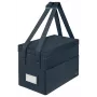 Leitz Fabric Compact Hot Desking Work Bag ar vāku, Uzglabāšanas soma, Pelēka, Taisnstūrveida, Audums, Vienkrāsains, Pieaugušajiem