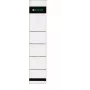 Leitz 16431085 pašlīmējoša etiķete Taisnstūris Pelēka