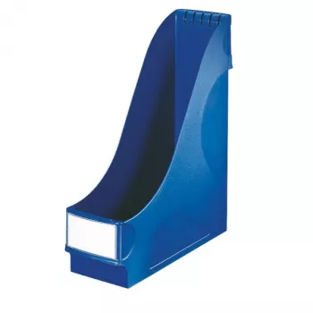LEITZ stāvošais dokumentu turētājs Extra Wide, A4, polistirols, zils, ietilpība 92 mm (2425-00-35)